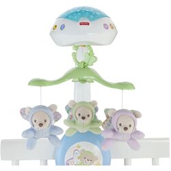 Carusel muzical Fisher Price Butterfly Dreams 3in1 CDN41 (Blue/White) Thumb