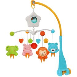 Carusel muzical Huanger Zoo (Yellow/Blue)