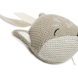 Jucarie muzicala pentru patut Jollein Animals Fox (Grey) Thumb