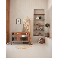 Jucarie muzicala pentru patut Jollein Animals Fox (Grey) Thumb