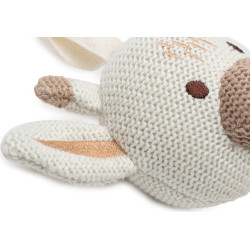 Jucarie muzicala pentru patut Jollein Animals Giraffe (White) Thumb