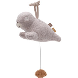 Jucarie muzicala pentru patut Jollein Deepsea (Grey)