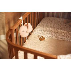 Jucarie muzicala pentru patut Jollein Lovely Birds (Pink) Thumb