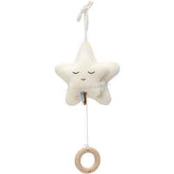 Музыкальная игрушка для кроватки Jollein Star (Ivory)