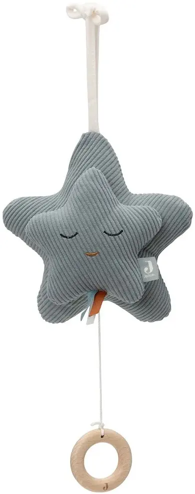 Музыкальная игрушка для кроватки Jollein Star (Sea Green)