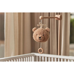 Музыкальная игрушка для кроватки Jollein Teddy Bear (Biscuit) Thumb