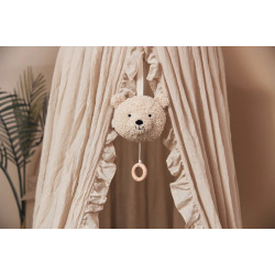 Музыкальная игрушка для кроватки Jollein Teddy Bear (Naturel) Thumb