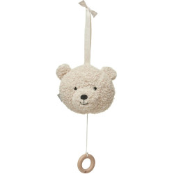 Музыкальная игрушка для кроватки Jollein Teddy Bear (Naturel)
