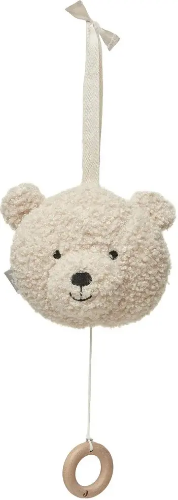 Музыкальная игрушка для кроватки Jollein Teddy Bear (Naturel)