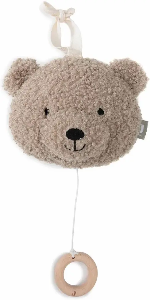 Музыкальная игрушка для кроватки Jollein Teddy Bear (Olive Green)