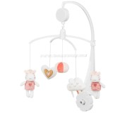 Carusel muzical Kikka Boo Hippo Dreams (White/Pink)