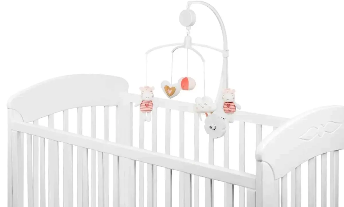 Carusel muzical Kikka Boo Hippo Dreams (White/Pink)