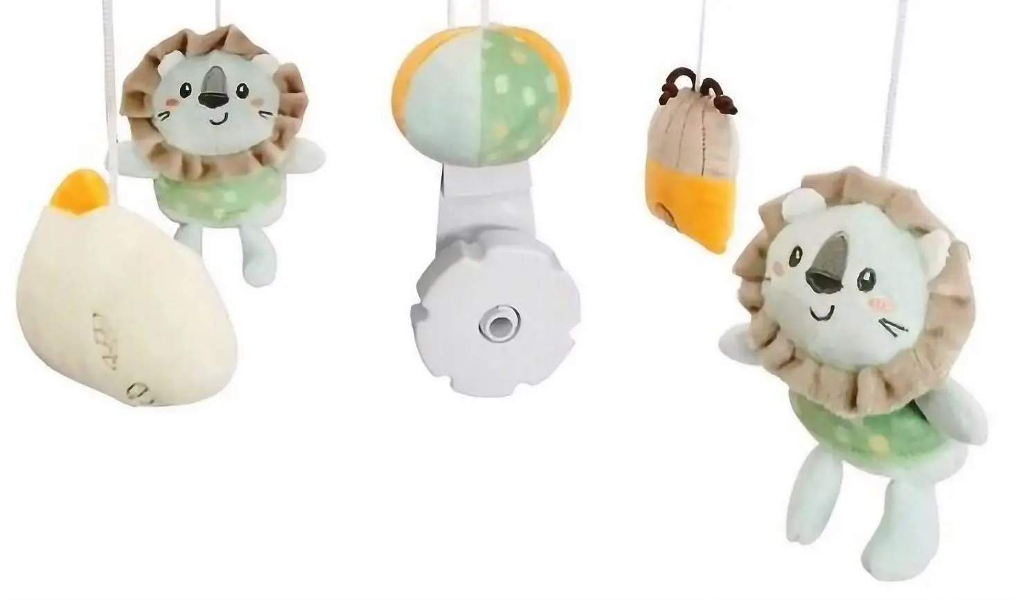 Carusel muzical Kikka Boo Jungle King (White/Beige)