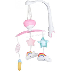 Carusel muzical Moni Moon 6368 (Pink)