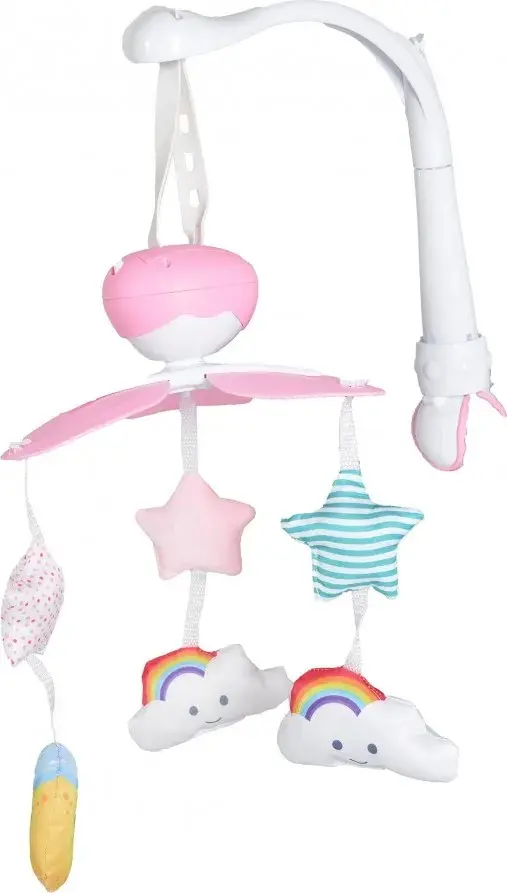 Carusel muzical Moni Moon 6368 (Pink)