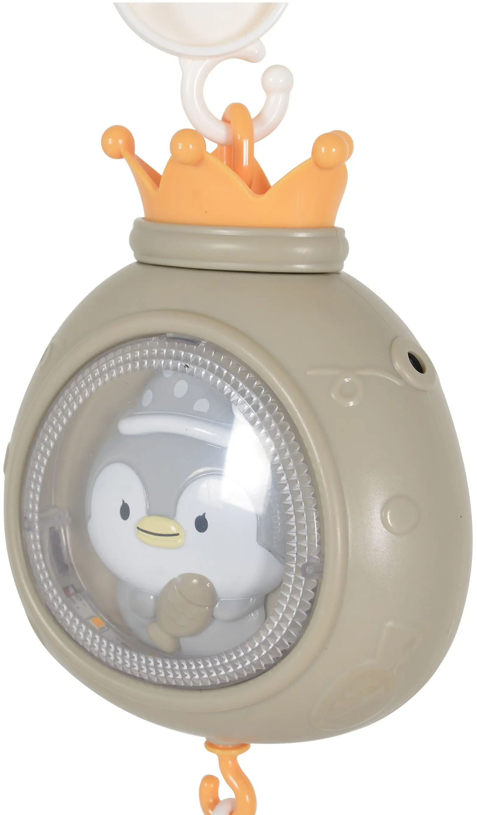 Carusel muzical Moni Penguin (Grey) - 2