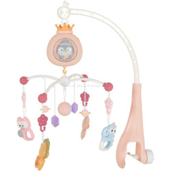 Carusel muzical Moni Penguin (Pink)