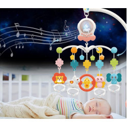 Carusel muzical Noriel Bebe INT6207 (Pink) Thumb