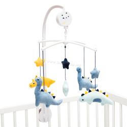 Carusel muzical Premaman Dinos (White/Blue)