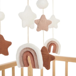 Carusel muzical Premaman Stars and Rainbow (Brown) Thumb