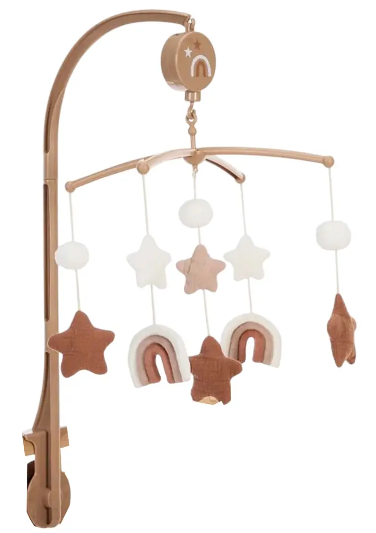 Carusel muzical Premaman Stars and Rainbow (Brown)