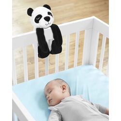 Jucărie pentru carucioare si patuturi Skip Hop Cry-Activated Soother (Black/White) Thumb