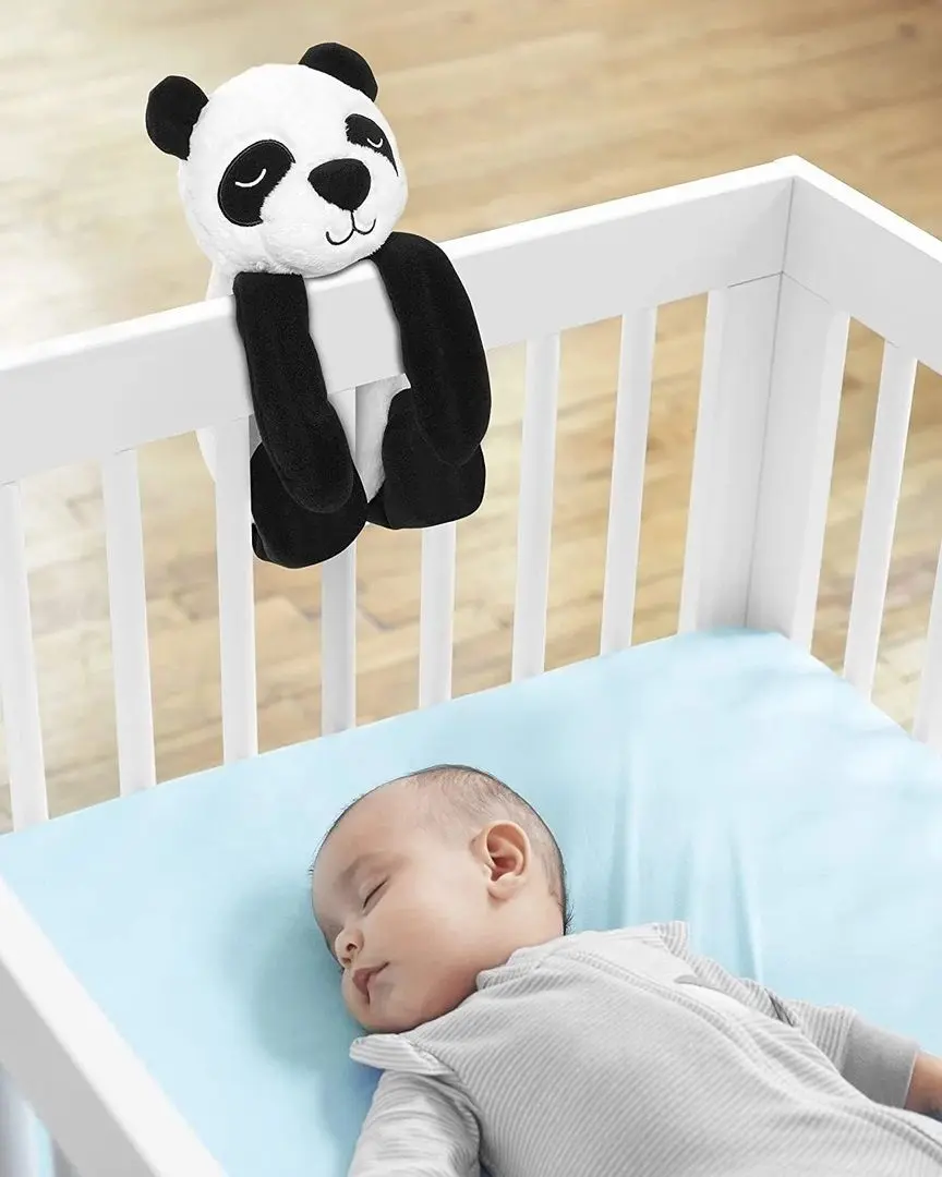 Jucărie pentru carucioare si patuturi Skip Hop Cry-Activated Soother (Black/White)