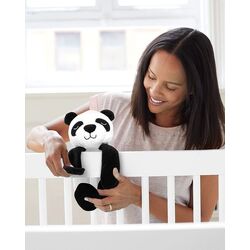 Jucărie pentru carucioare si patuturi Skip Hop Cry-Activated Soother (Black/White) Thumb
