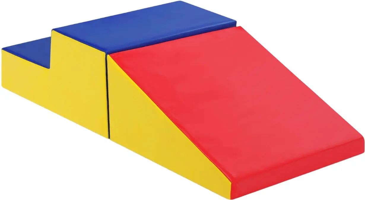 Set module de joaca Soft Play Costway SP37330BL (Red/Blue/Yellow)