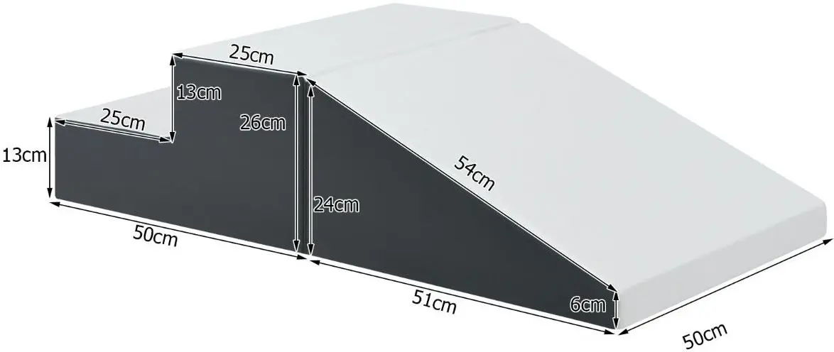 Set module de joaca Soft Play Costway SP37330WH (White/Gray)