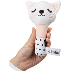 Мягкая игрушка Akuku Cat A0705 16cm (Pink) Thumb