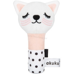 Мягкая игрушка Akuku Cat A0705 16cm (Pink)