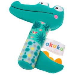 Jucarie de plus Akuku Crocodile A0644 (Green) Thumb