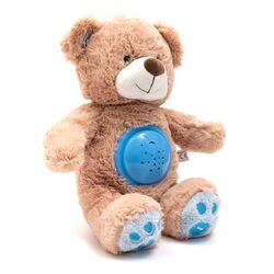 Jucarie moale cu proiector si muzica Alexis Baby Mix Bear STK-18956 (Blue/Beige) Thumb