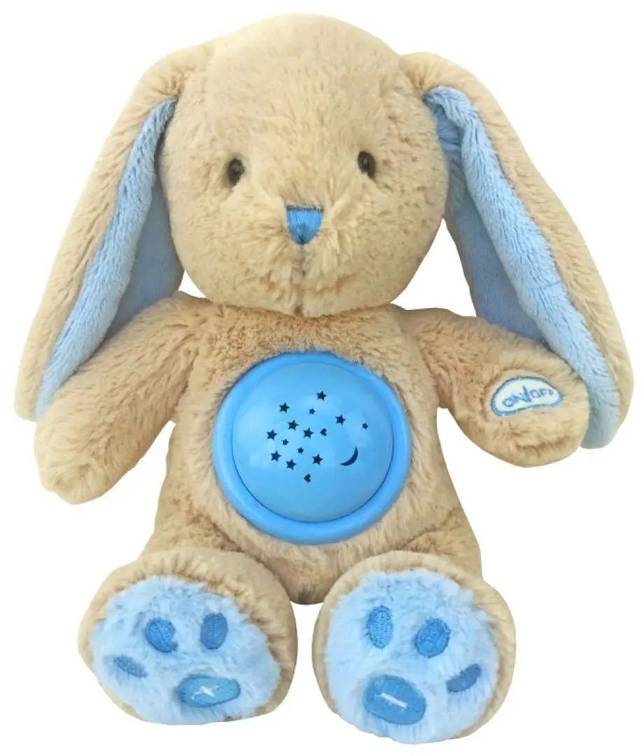 Мягкая игрушка с проектором и музыкой Alexis Baby Mix Rabbit STK-18957 (Blue/Beige)