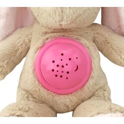 Мягкая игрушка с проектором и музыкой Alexis Baby Mix Rabbit STK-18957 (Pink/Beige) Thumb