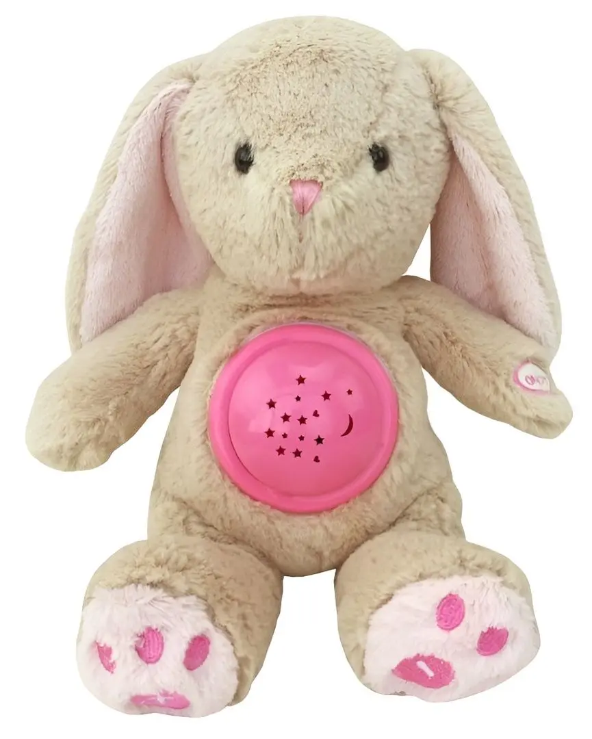 Мягкая игрушка с проектором и музыкой Alexis Baby Mix Rabbit STK-18957 (Pink/Beige)