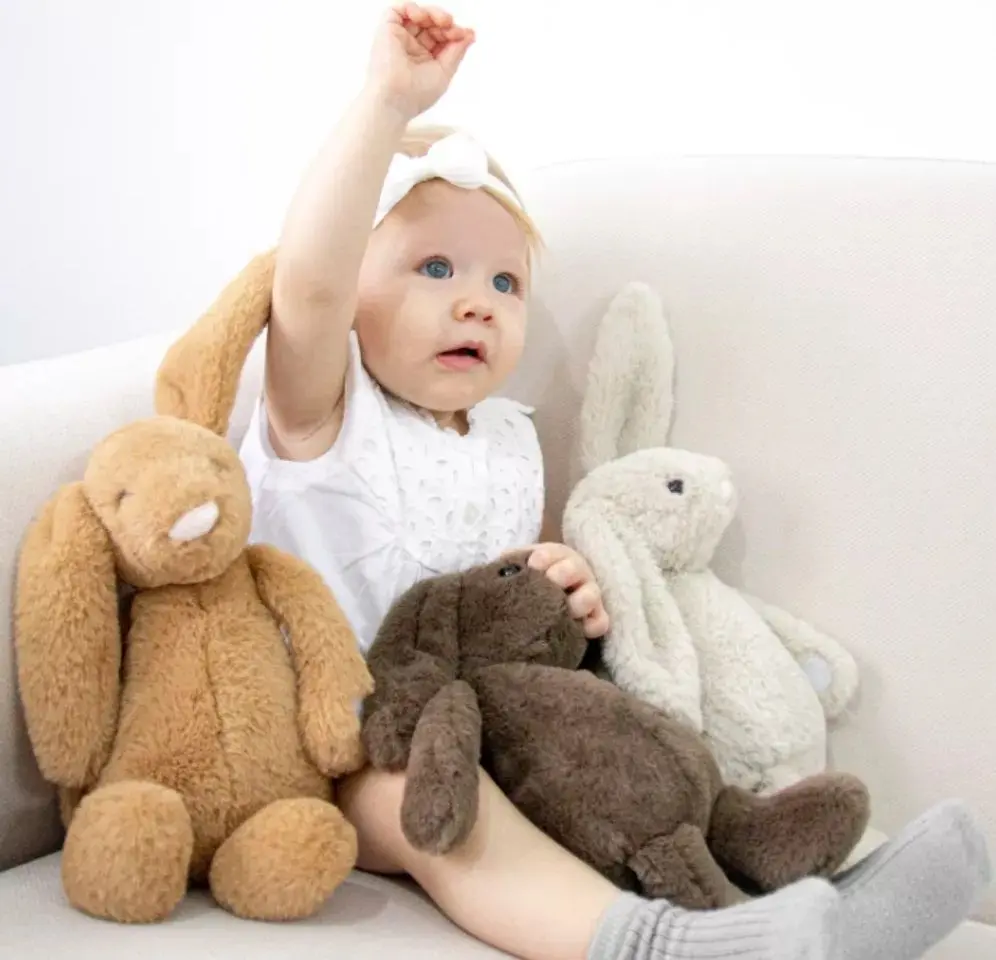 Мягкая игрушка BabyJem Art-730 30cm (Dark Brown) - 4