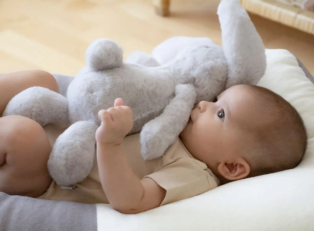 Мягкая игрушка BabyJem Art-730 30cm (Grey) - 2