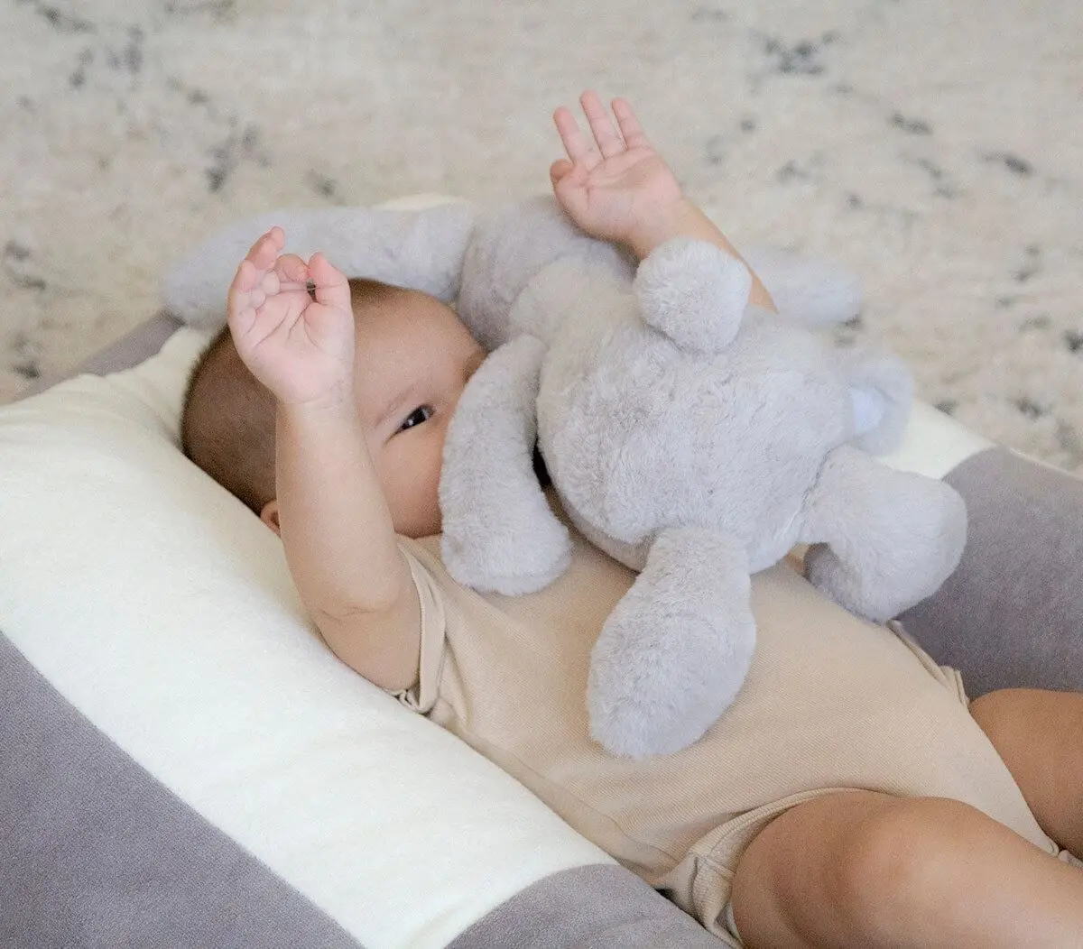 Мягкая игрушка BabyJem Art-730 30cm (Grey) - 4