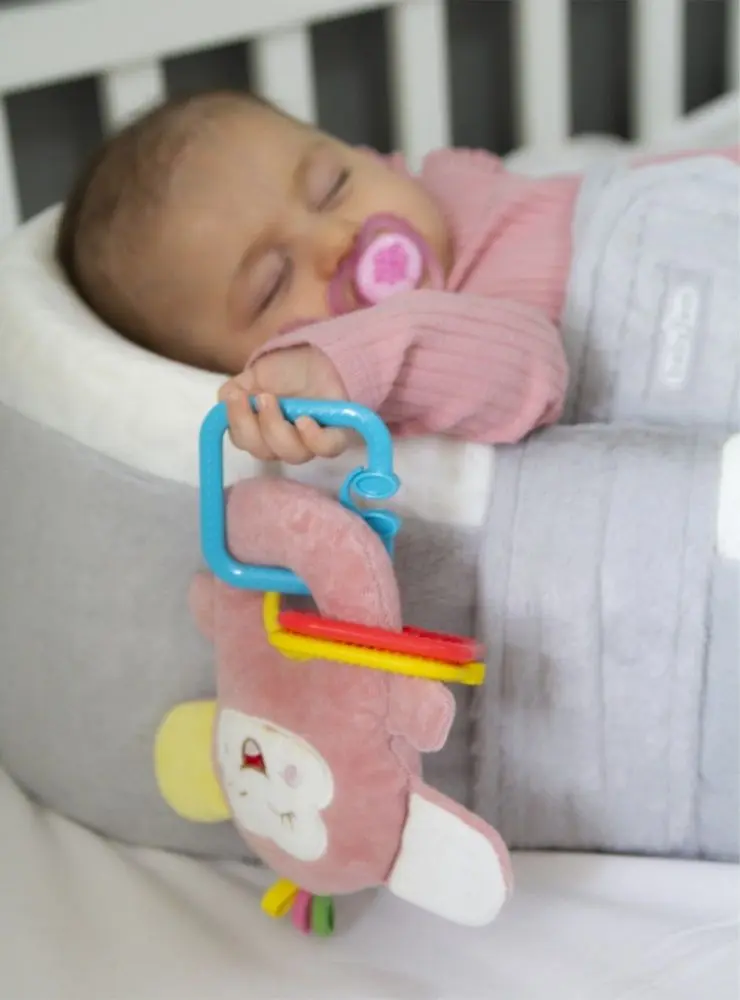 Мягкая игрушка BabyJem Little Monkey Art-693 (Pink) - 2