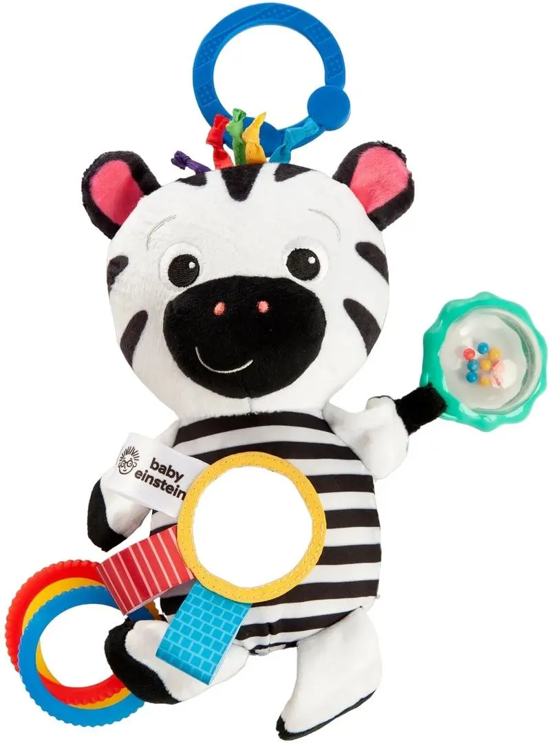 Мягкая игрушка Bright Stars Baby Einstein Zen's Sensory Play (White/Black)