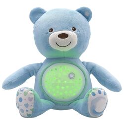 Музыкальная мягкая игрушка с ночником Chicco First Dreams Baby Bear (Blue)