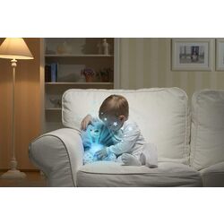 Музыкальная мягкая игрушка с ночником Chicco First Dreams Baby Bear (Blue) Thumb