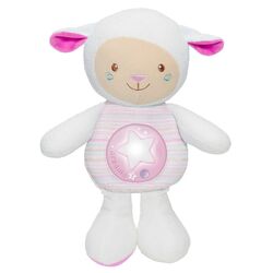 Музыкальная мягкая игрушка с ночником Chicco First Dreams Lullaby Sheep (White/Pink) Thumb