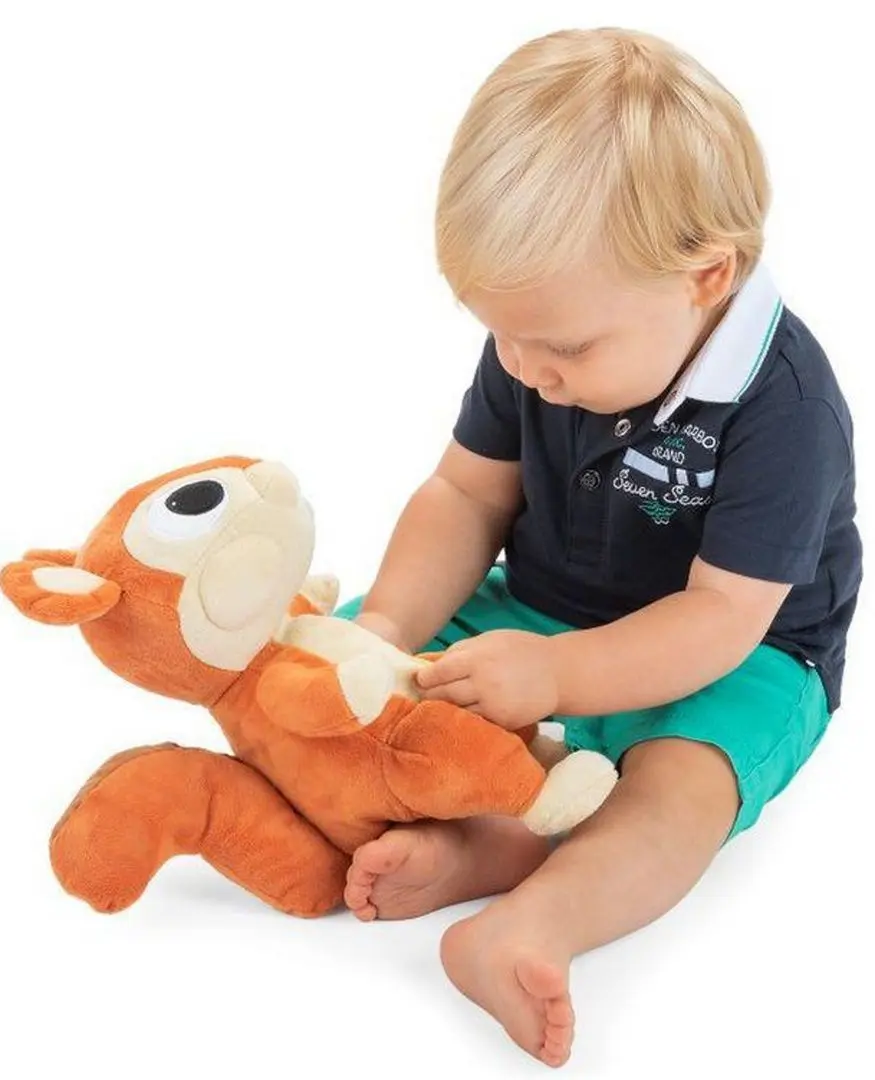 Мягкая игрушка Chicco Squirrel (Orange/Beige) - 4