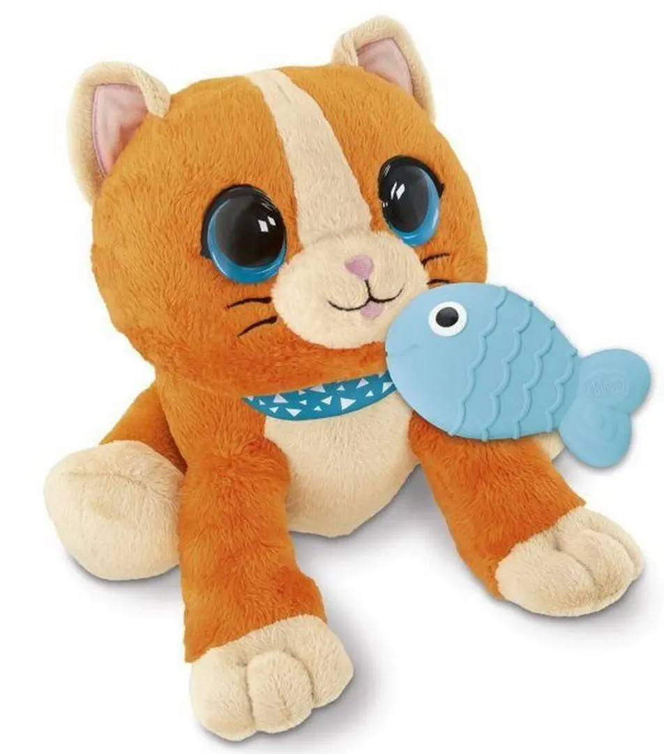 Мягкая игрушка Chicco Wow Pets Kitty, The cuddle kitty (Orange/Beige) - 2