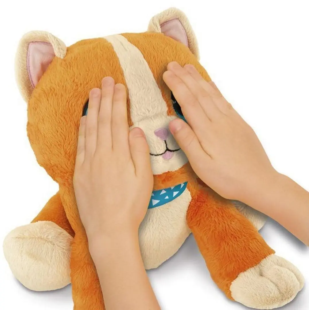 Мягкая игрушка Chicco Wow Pets Kitty, The cuddle kitty (Orange/Beige) - 3