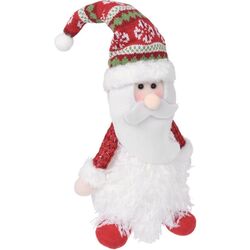 Jucarie de plus Christmas 12761 25сm (White/Red)