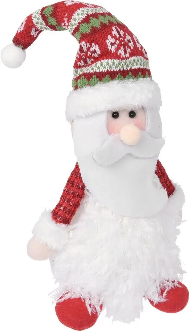 Jucarie de plus Christmas 12761 25сm (White/Red)